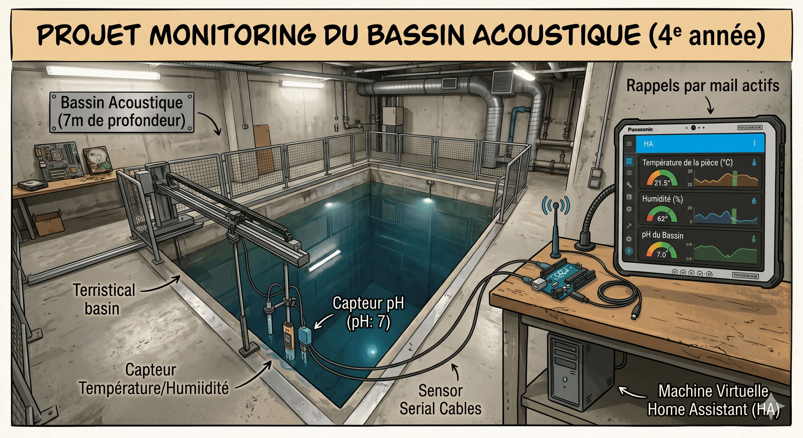 Bassin Acoustique Intelligent